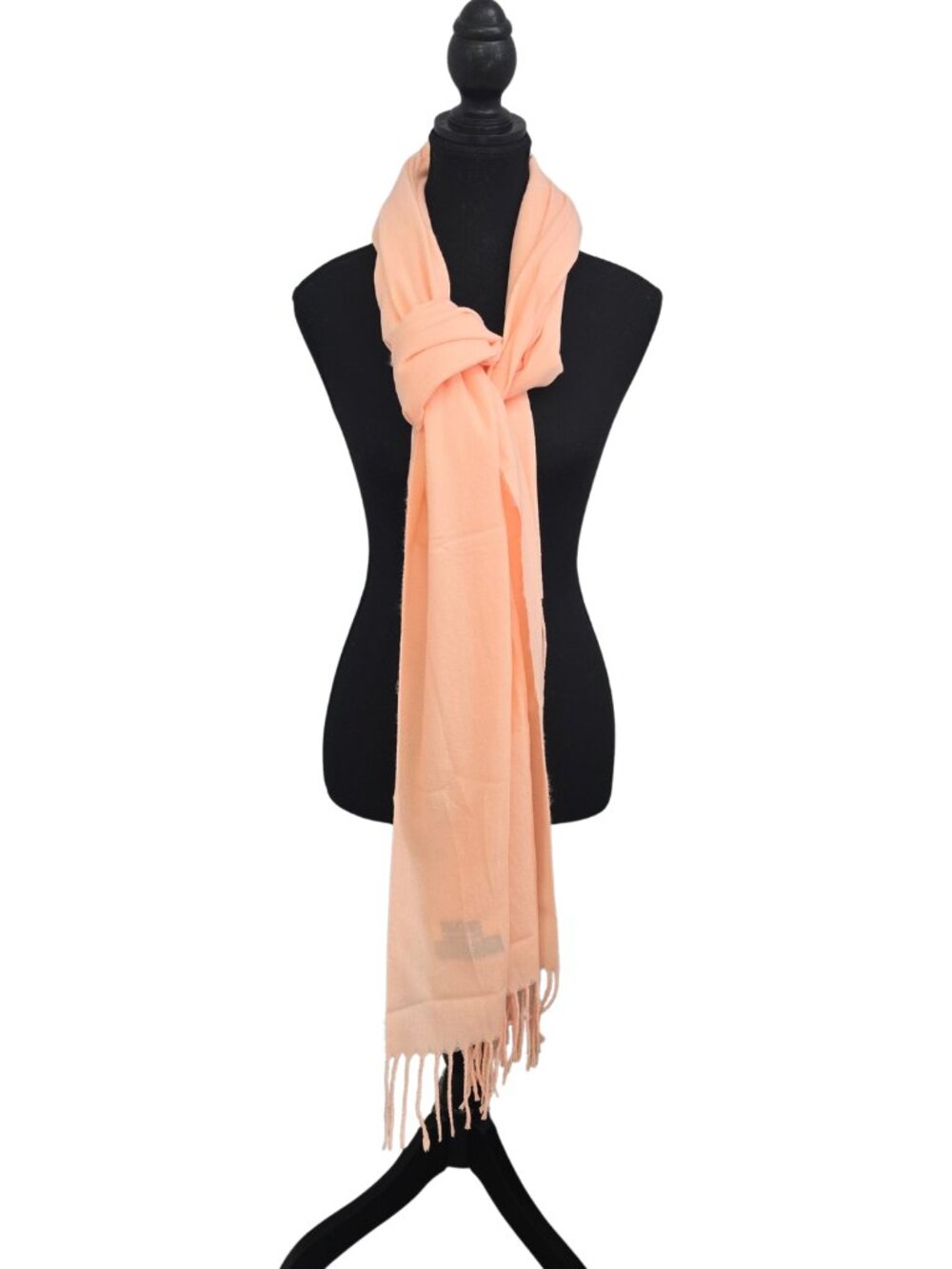NWT Sky Cashmere 100% Virgin Wool Pink Oversized Shawl Wrap Scarf 32"x76"